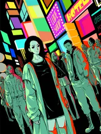 墨色剑客 漫画改编动画封面